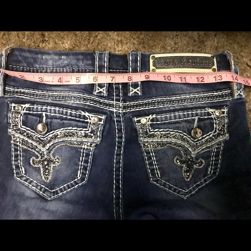 Women’s Rock Revival straight leg jeans 25 Regular - Picture 8 of 8